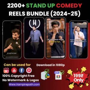 2200+ Stand-Up Comedy Reels bundle