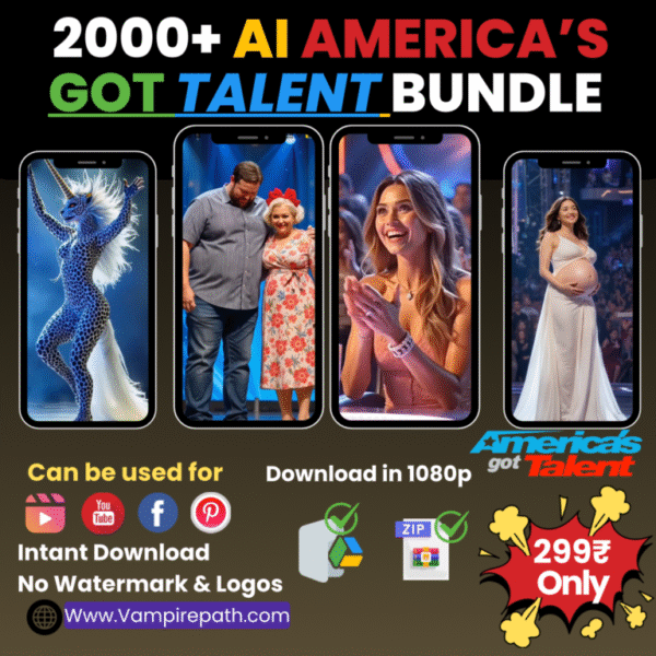 2000+ AI America's Got Talent Video Bundle today